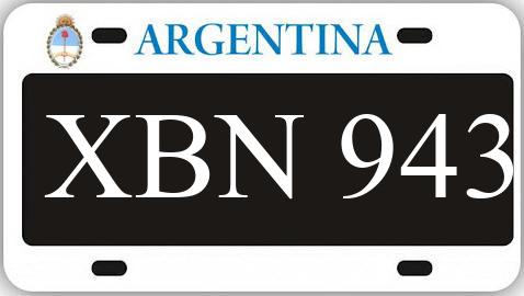 Patente XBN943