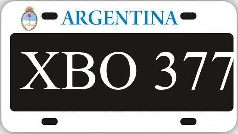 Patente XBO377