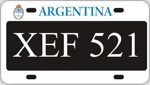 Patente XEF521