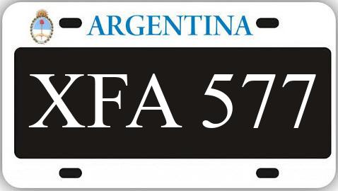 Patente XFA577