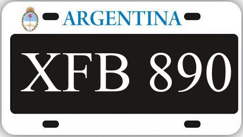 Patente XFB890