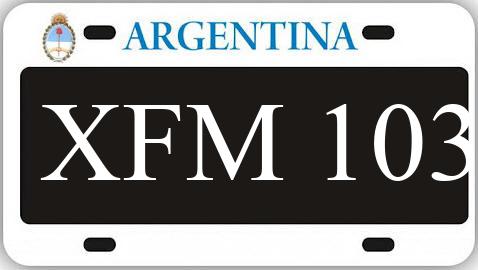 Patente XFM103