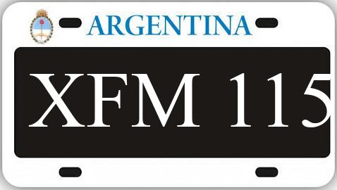 Patente XFM115