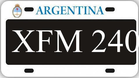 Patente XFM240
