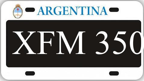 Patente XFM350