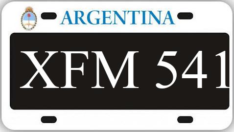 Patente XFM541