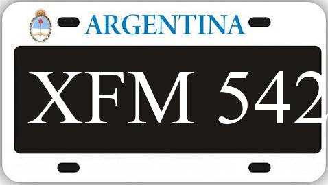 Patente XFM542