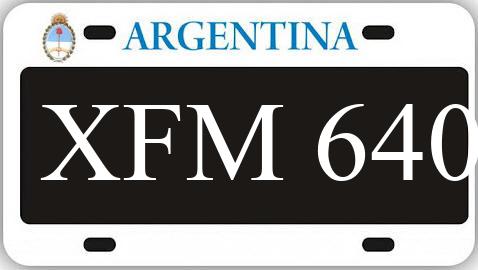 Patente XFM640