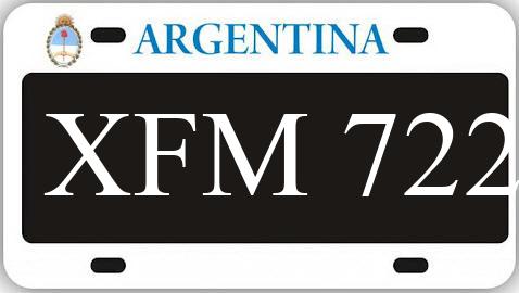 Patente XFM722