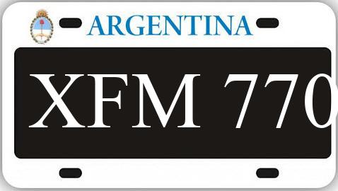 Patente XFM770