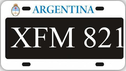 Patente XFM821