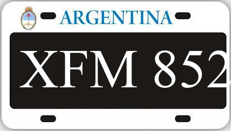 Patente XFM852