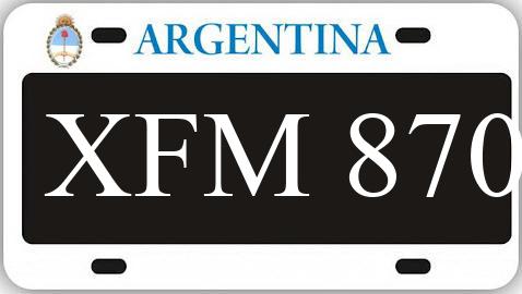 Patente XFM870