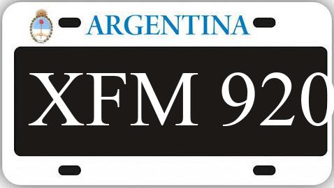 Patente XFM920