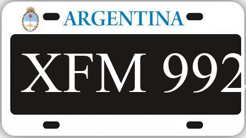 Patente XFM992
