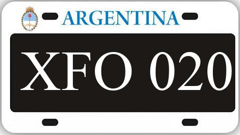 Patente XFO020