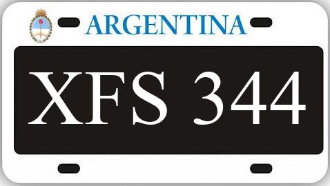 Patente XFS344