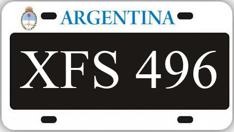 Patente XFS496