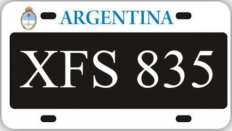 Patente XFS835