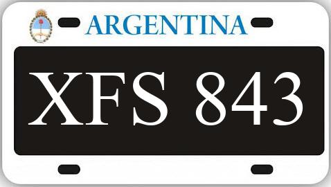Patente XFS843
