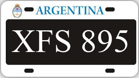 Patente XFS895