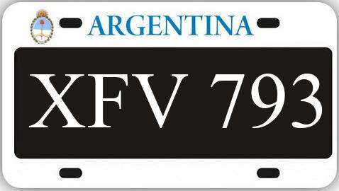 Patente XFV793