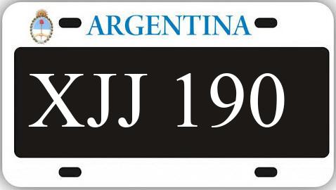 Patente XJJ190
