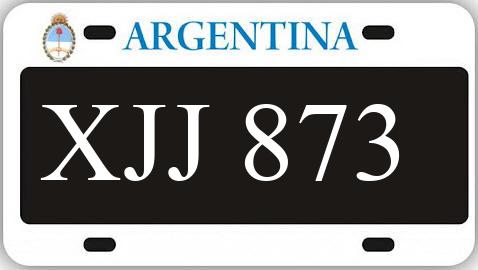 Patente XJJ873