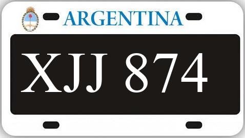 Patente XJJ874