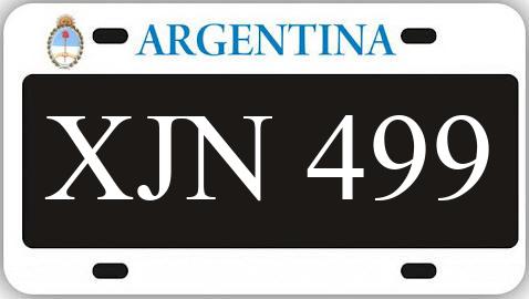 Patente XJN499