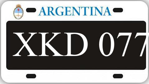 Patente XKD077