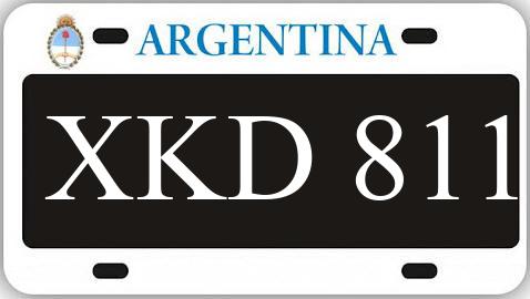 Patente XKD811