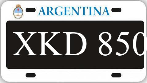 Patente XKD850
