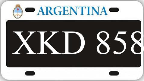 Patente XKD858