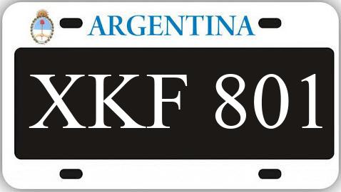 Patente XKF801