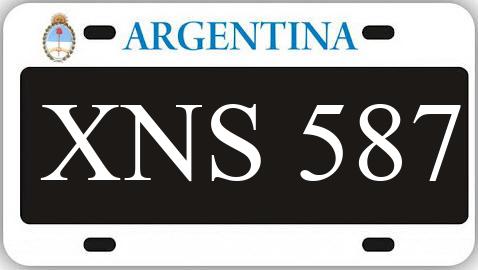 Patente XNS587