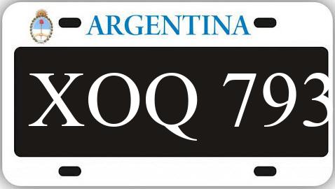 Patente XOQ793