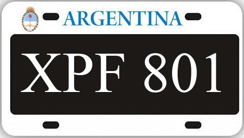 Patente XPF801