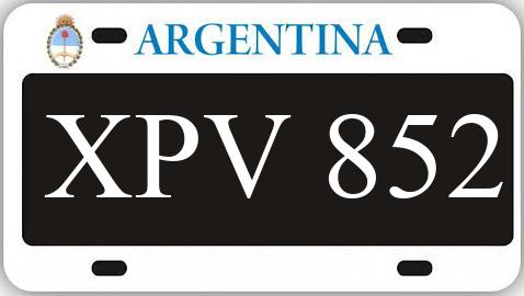 Patente XPV852