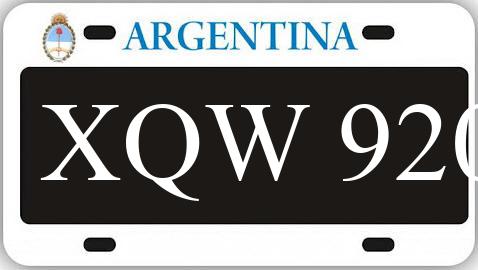 Patente XQW920