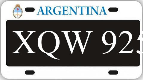 Patente XQW925