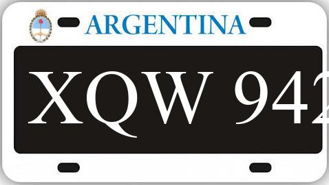 Patente XQW942