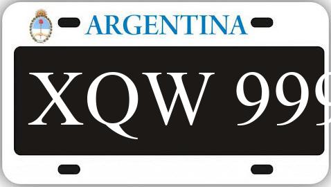 Patente XQW999