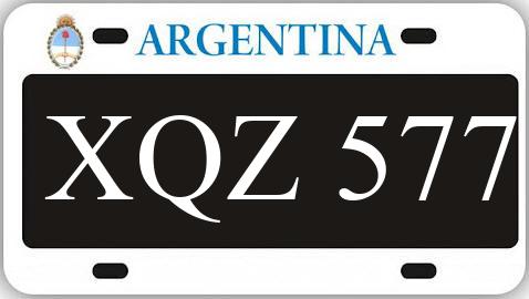 Patente XQZ577