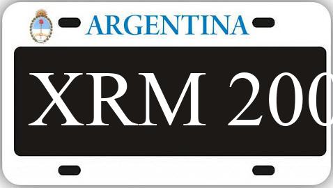 Patente XRM200