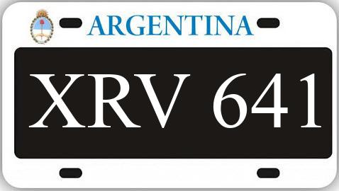Patente XRV641