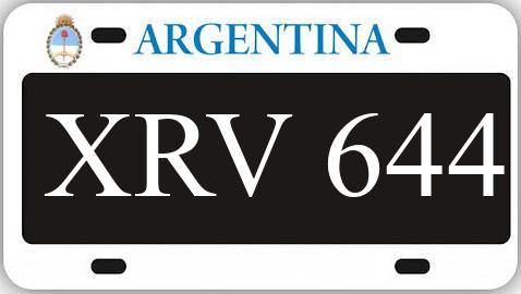 Patente XRV644