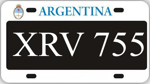 Patente XRV755