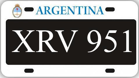 Patente XRV951