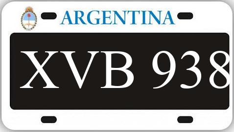 Patente XVB938